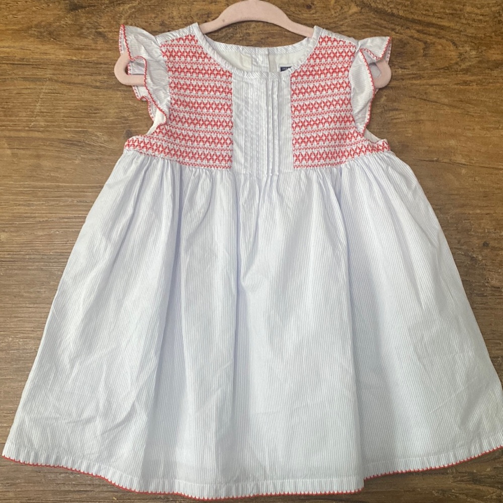 Janie and Jack Seersucker Dress